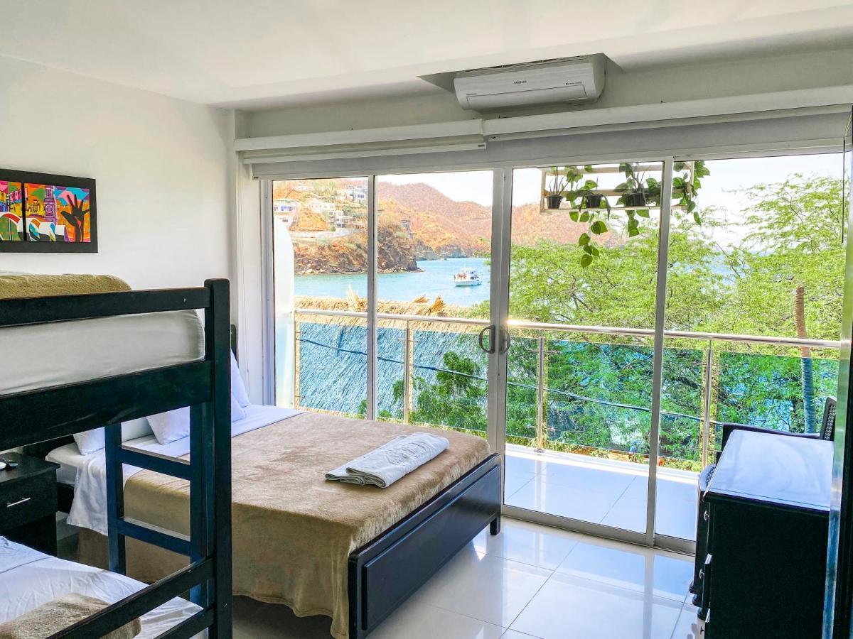 Hostal Vina Del Mar Taganga Bagian luar foto