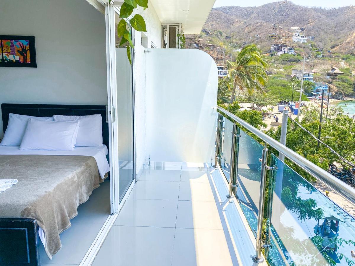 Hostal Vina Del Mar Taganga Bagian luar foto