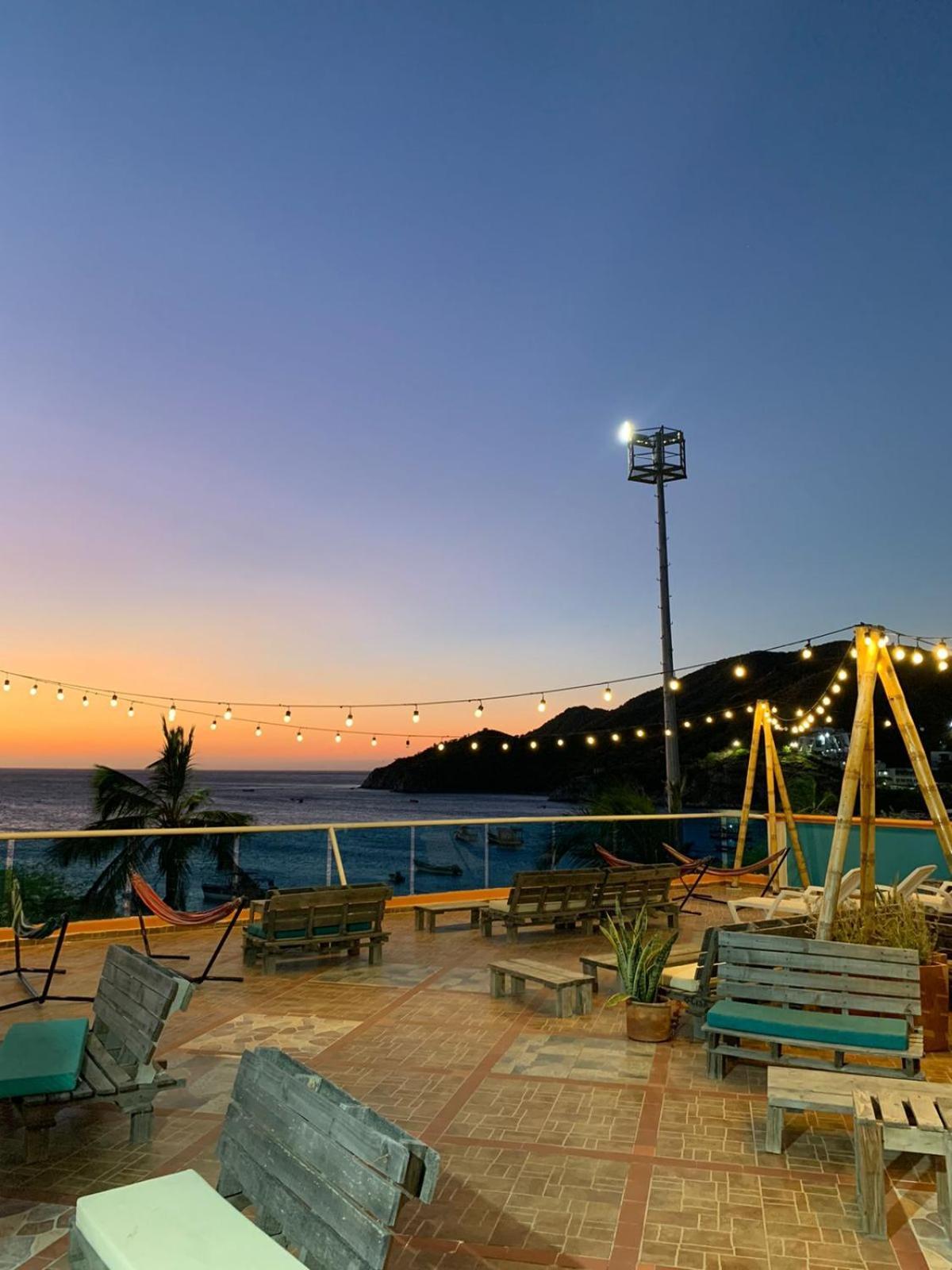 Hostal Vina Del Mar Taganga Bagian luar foto
